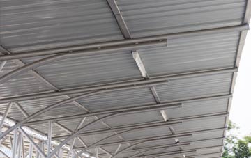 installing Spital Tongues metal roofing